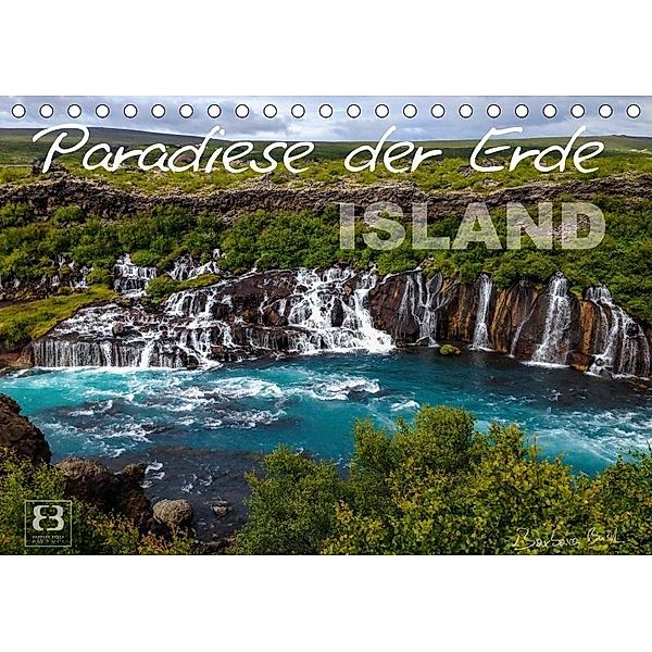 Paradiese der Erde - ISLAND (Tischkalender 2017 DIN A5 quer), Barbara Busch