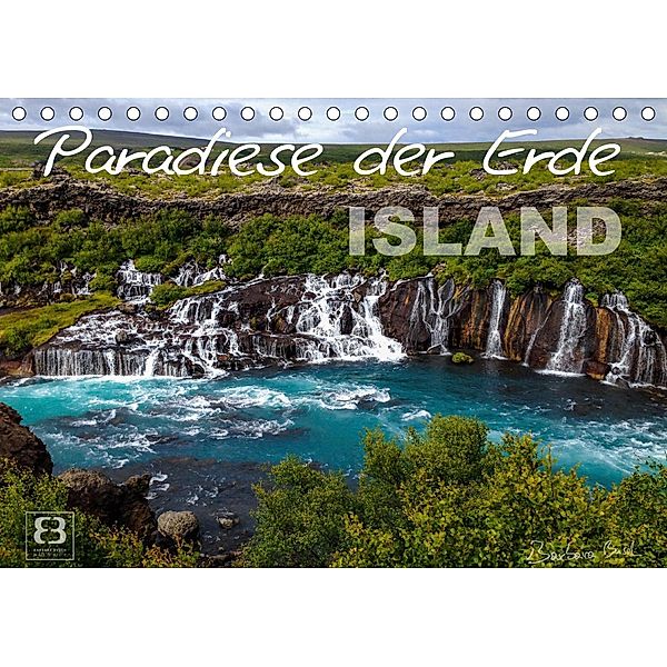 Paradiese der Erde - ISLAND (Tischkalender 2021 DIN A5 quer), Barbara Busch