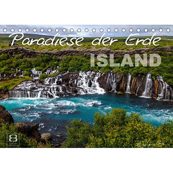 Paradiese der Erde - ISLAND (Tischkalender 2022 DIN A5 quer), Barbara Busch