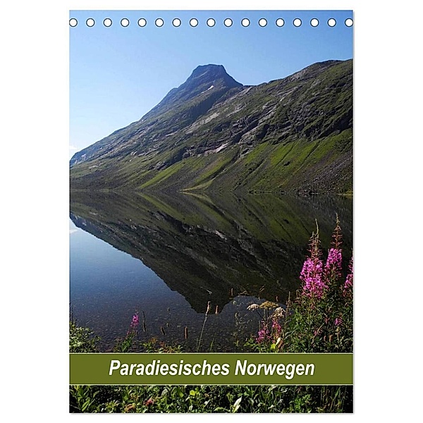 Paradiesisches Norwegen (Tischkalender 2024 DIN A5 hoch), CALVENDO Monatskalender, Andrea Pons