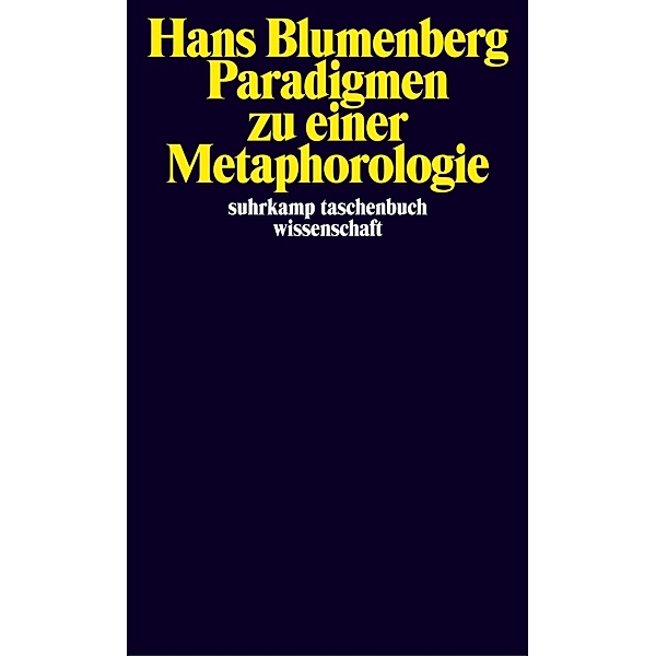 Paradigmen zu einer Metaphorologie, Hans Blumenberg