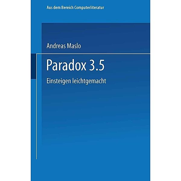 Paradox 3.5, Andreas Maslo