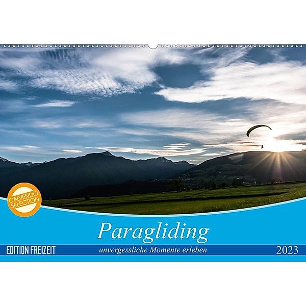 Paragliding - unvergessliche Momente erleben (Wandkalender 2023 DIN A2 quer), Andy Frötscher - moments in air