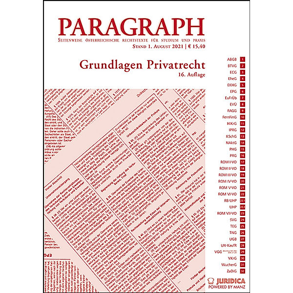 Paragraph - Grundlagen Privatrecht