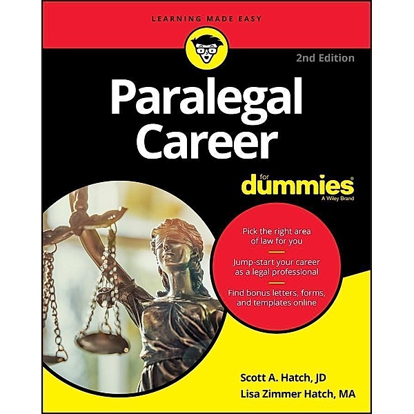 Paralegal Career For Dummies, Scott A. Hatch, Lisa Zimmer Hatch