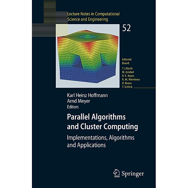 Parallel Algorithms and Cluster Computing