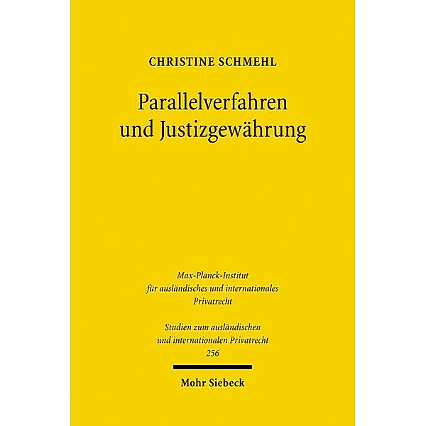 Parallelverfahren und Justizgewährung, Christine Schmehl