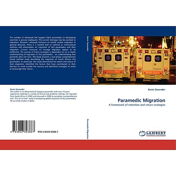 Paramedic Migration, Kevin Govender
