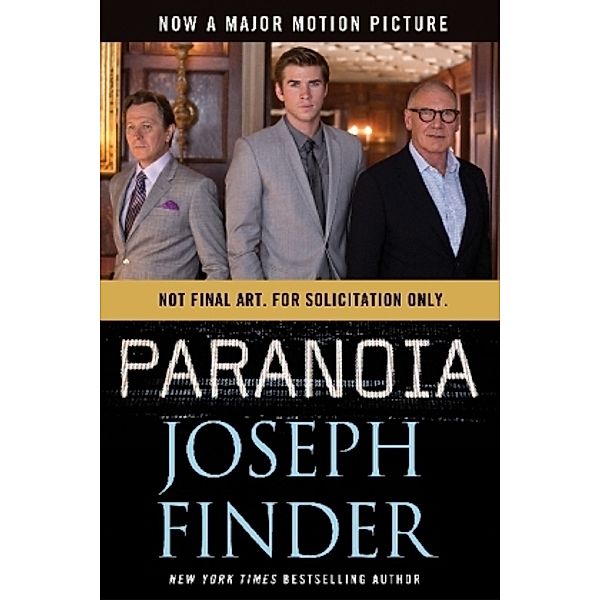 Paranoia, Film Tie-In, Joseph Finder