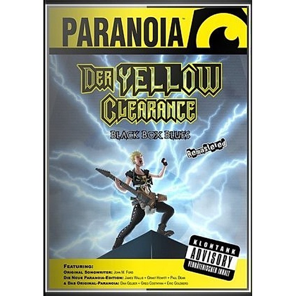 Paranoia, Yellow Clearance Black Box Blues, John M. Ford, James Wallis, Grant Howitt, Paul Dean