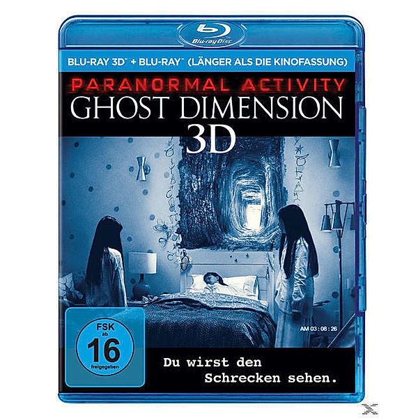 Paranormal Activity: The Ghost Dimension - 2 Disc Bluray, Jason Pagan, Andrew Deutschman, Adam Robitel, Gavin Heffernan, Brantley Aufill, Oren Peli