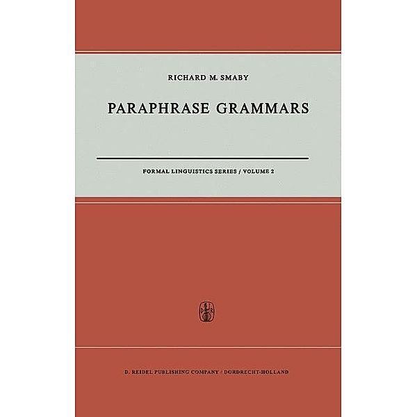 Paraphrase Grammars, R. M. Smaby