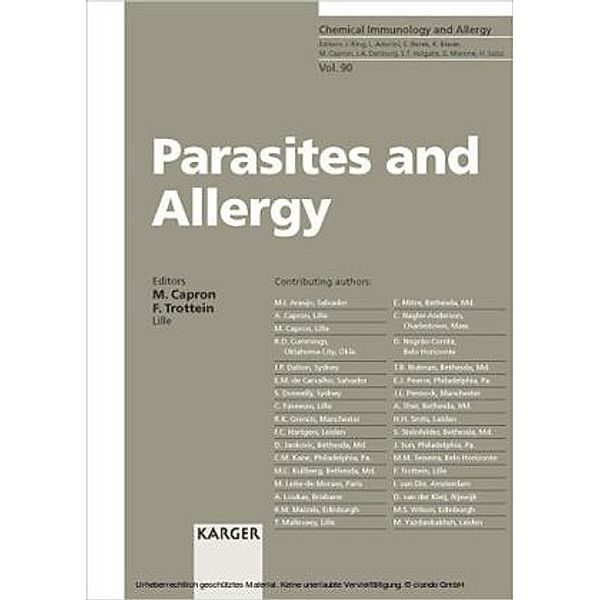 Parasites in Allergy