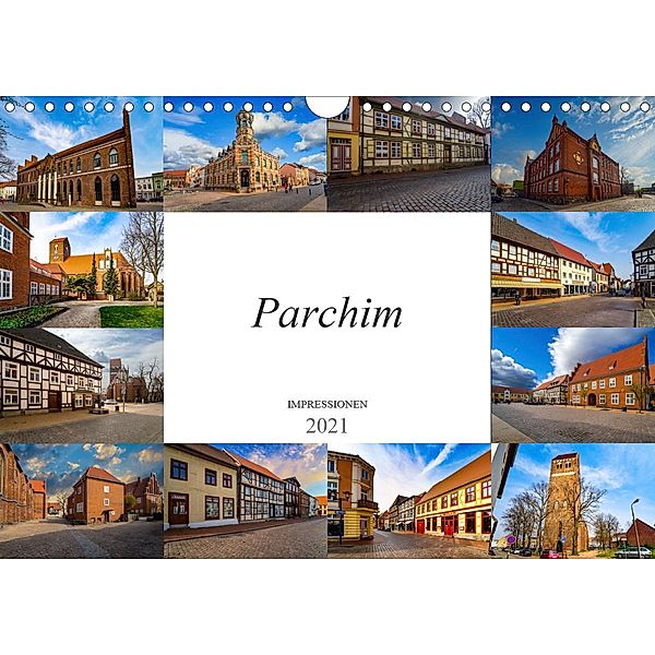 Parchim Impressionen (Wandkalender 2021 DIN A4 quer), Dirk Meutzner