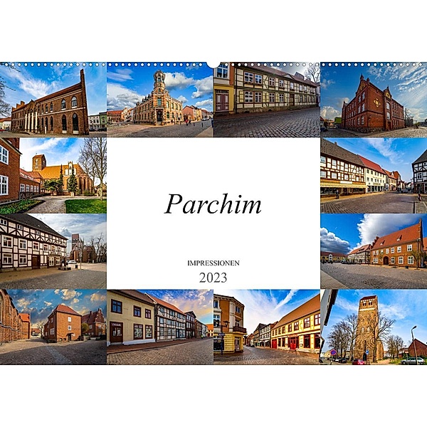 Parchim Impressionen (Wandkalender 2023 DIN A2 quer), Dirk Meutzner