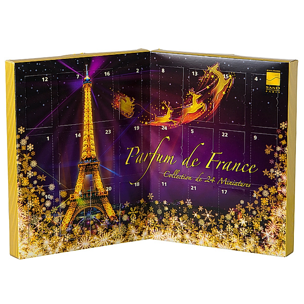 Parfum de France Adventskalender Coeur de Paris, 24 EdP Miniaturen