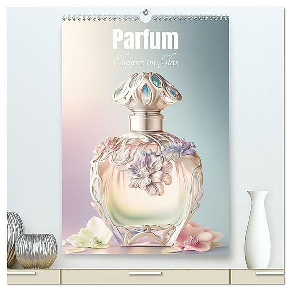 Parfum Eleganz im Glas (hochwertiger Premium Wandkalender 2024 DIN A2 hoch), Kunstdruck in Hochglanz, Liselotte Brunner-Klaus