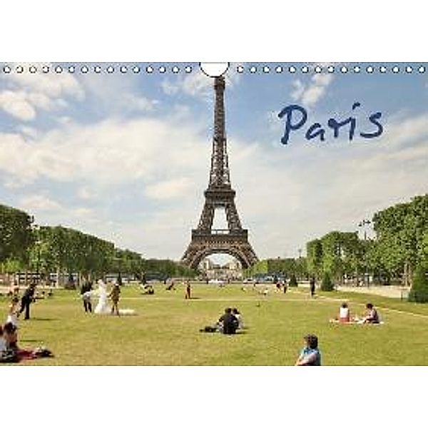 Paris / AT-Version (Wandkalender 2015 DIN A4 quer), ViennaFrame