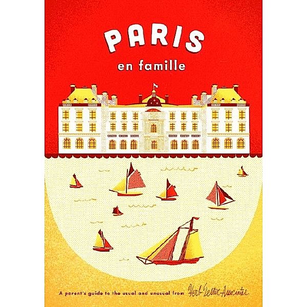 Paris En Famille, Map, Herb Lester Associates