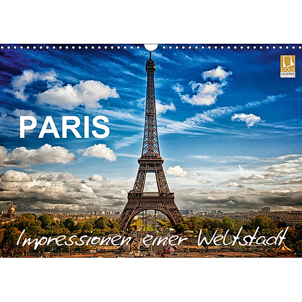 Paris - Impressionen einer WeltstadtCH-Version (Wandkalender 2019 DIN A3 quer), Helmut Probst