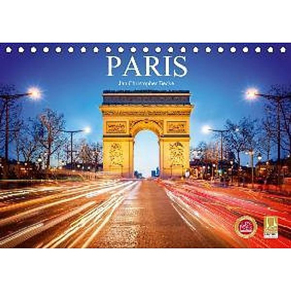 Paris - Jan Christopher Becke (Tischkalender 2017 DIN A5 quer), Jan Christopher Becke