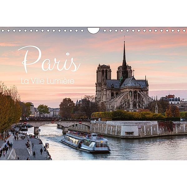Paris - La Ville Lumière (Wandkalender 2022 DIN A4 quer), Matteo Colombo