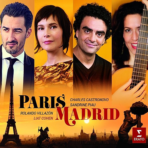 Paris-Madrid, Liat Cohen, Rolando Villazon, Sandrine Piau