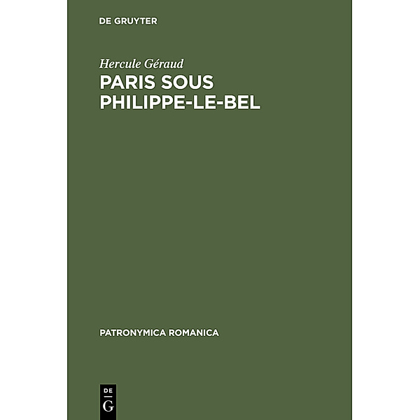 Paris sous Philippe-le-Bel, Hercule Géraud