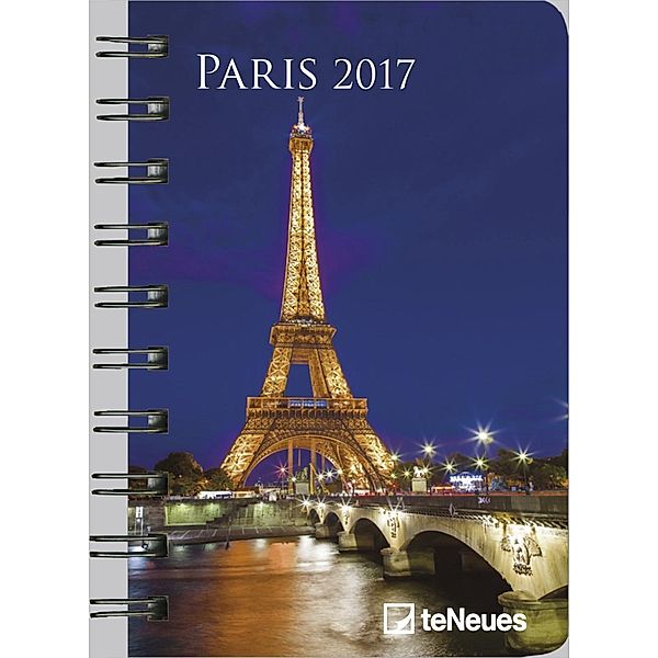 Paris Taschenkalender 2017, teNeues Calendars & Stationery