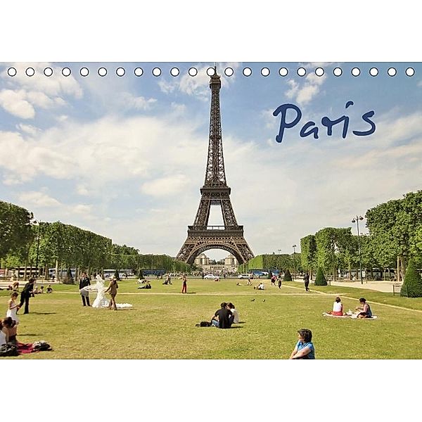 Paris (Tischkalender 2017 DIN A5 quer), ViennaFrame, k.A. ViennaFrame