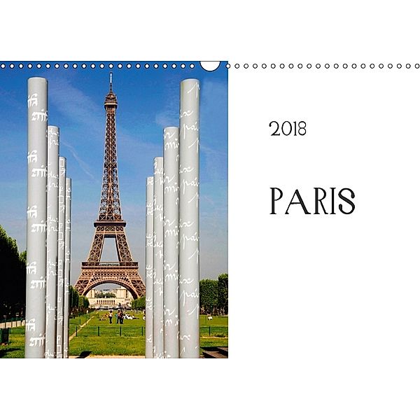 Paris (Wandkalender 2018 DIN A3 quer), Stephan Gabriel
