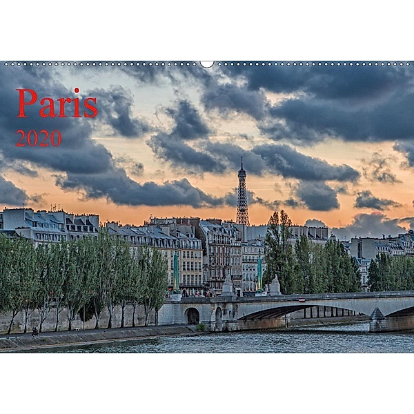 Paris (Wandkalender 2020 DIN A2 quer), Thomas Leonhardy