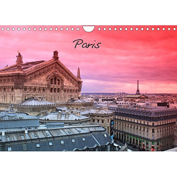 Paris (Wandkalender 2022 DIN A4 quer), Linda Illing, www.lindas-fotowelt.de