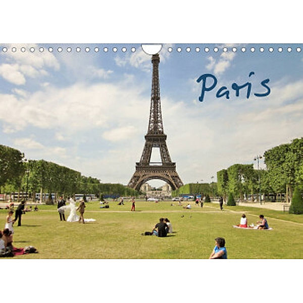 Paris (Wandkalender 2022 DIN A4 quer), ViennaFrame