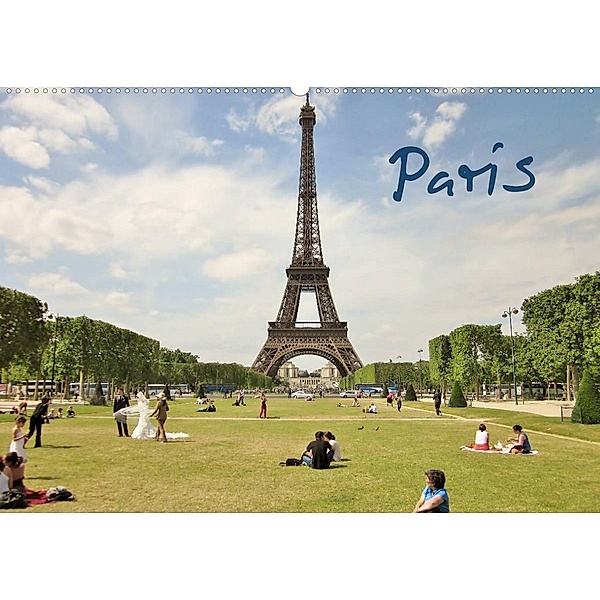 Paris (Wandkalender 2023 DIN A2 quer), ViennaFrame