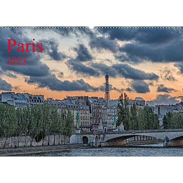 Paris (Wandkalender 2023 DIN A2 quer), Thomas Leonhardy