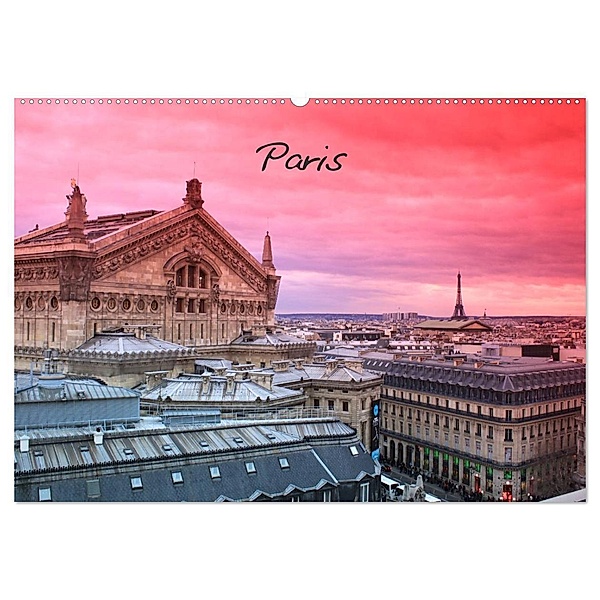 Paris (Wandkalender 2024 DIN A2 quer), CALVENDO Monatskalender, www.lindas-fotowelt.de, Linda Illing