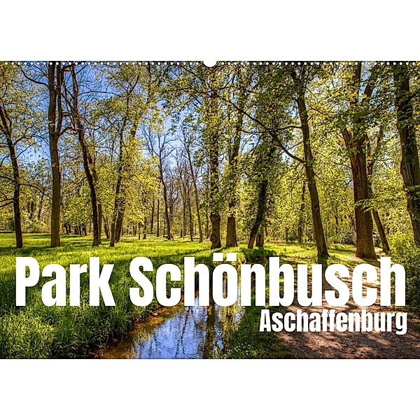 Park Schönbusch Aschaffenburg (Wandkalender 2023 DIN A2 quer), saschahaas photography