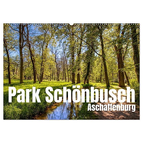 Park Schönbusch Aschaffenburg (Wandkalender 2024 DIN A2 quer), CALVENDO Monatskalender, saschahaas photography