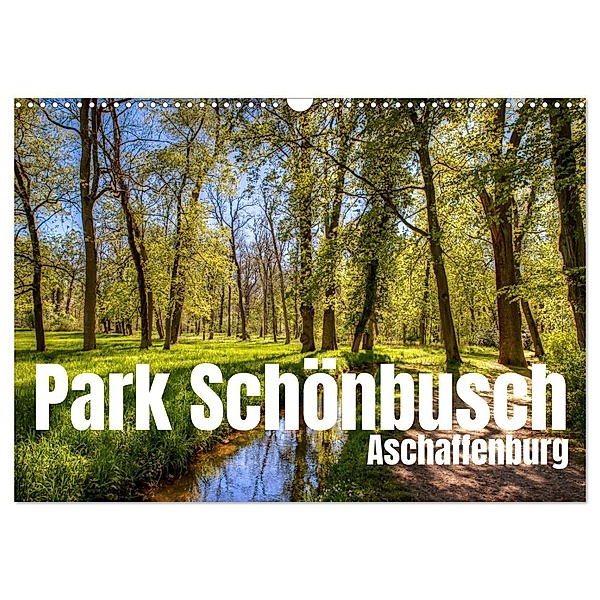 Park Schönbusch Aschaffenburg (Wandkalender 2025 DIN A3 quer), CALVENDO Monatskalender, Calvendo, saschahaas photography