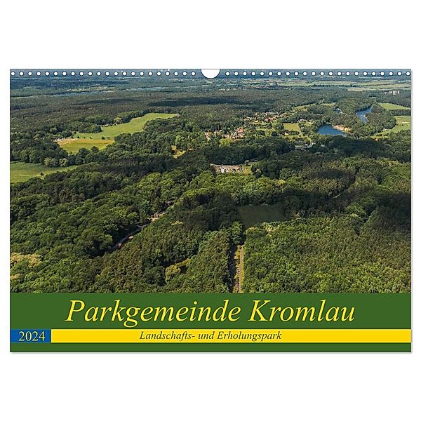 Parkgemeinde Kromlau (Wandkalender 2024 DIN A3 quer), CALVENDO Monatskalender, ReDi Fotografie