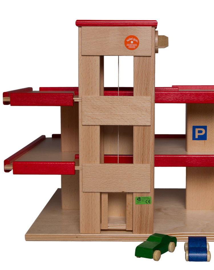 Parkhaus-Set mit Aufzug und 3 PKW kaufen | tausendkind.de