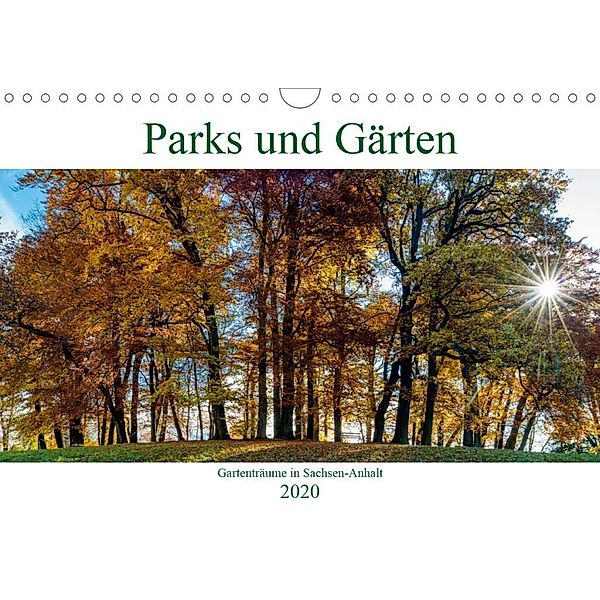 Parks und Gärten in Sachsen-Anhalt (Wandkalender 2020 DIN A4 quer), Ulrich Schrader