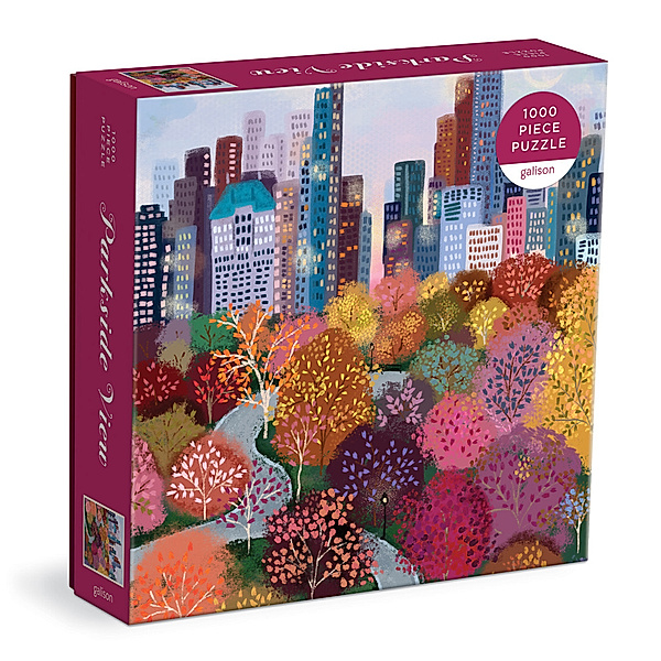 Parkside View 1000 Pc Puzzle In a Square Box, Galison