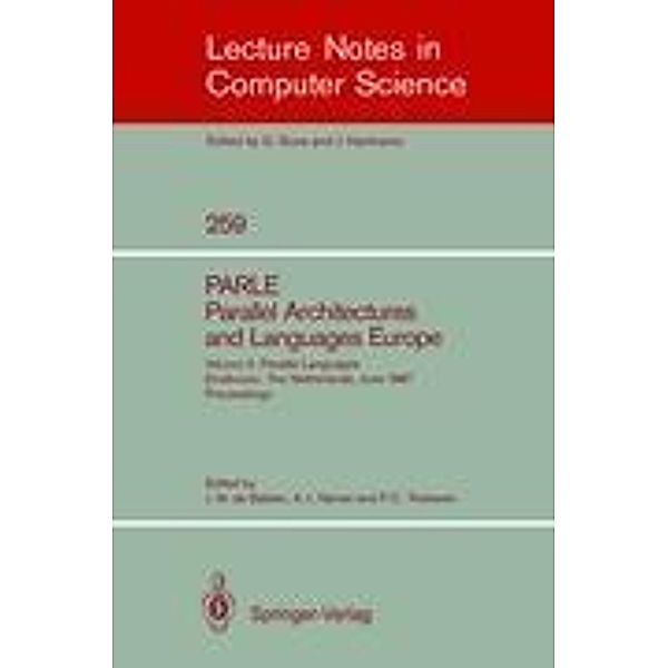 PARLE Parallel Architectures and Languages Europe