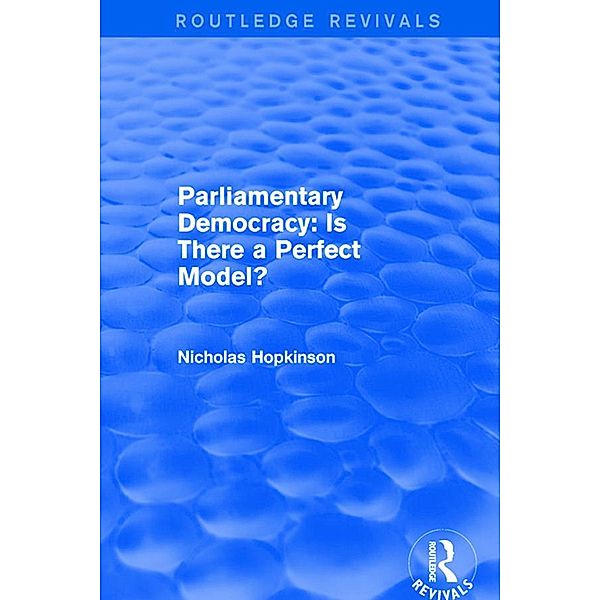 Parliamentary Democracy, Nicholas Hopkinson