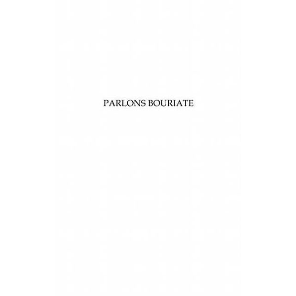 Parlons Bouriate / Hors-collection, Galina Druon