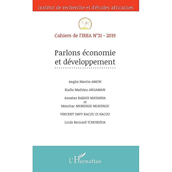 Parlons economie et developpement, Collectif Collectif