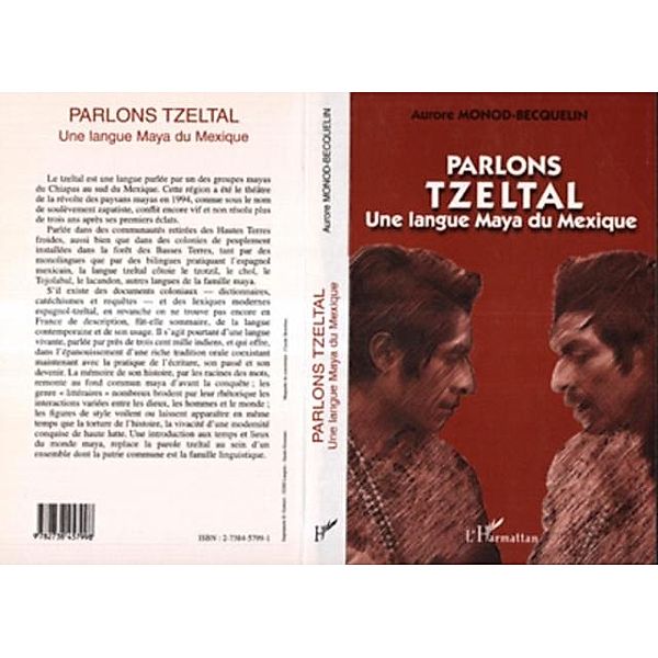 Parlons tzeltal / Hors-collection, Monod-Becquelin Aurore