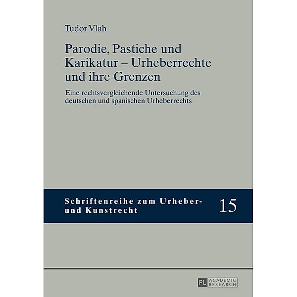 Parodie, Pastiche und Karikatur - Urheberrechte und ihre Grenzen, Vlah Tudor Vlah